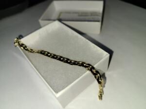 14kt Gold C Link Chain