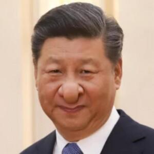 Xi Jingping with big nose