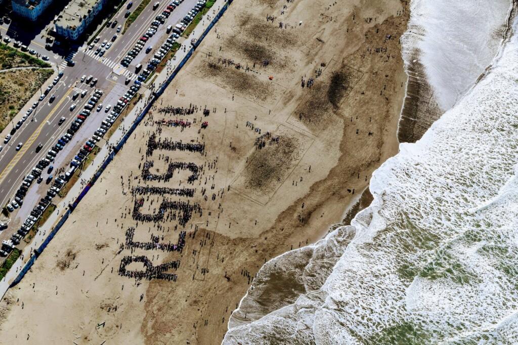 aerial photo of highway