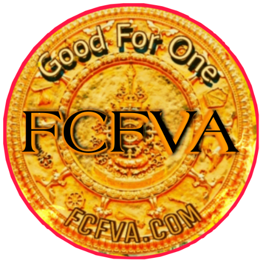 Image of FCFVA golden coin logo