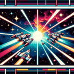 Retro Galaxy Wars Imagery