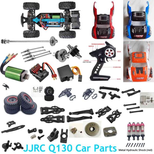 JJRC Q130 1:14 Brushless RC Car – High-Speed 70km/h Off-Road Vehicle - Image 2