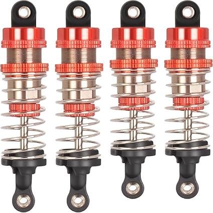 RcThjia 66mm & 72mm Oil Shock Absorber Set Review (JJRC Q130 Compatibility Check)