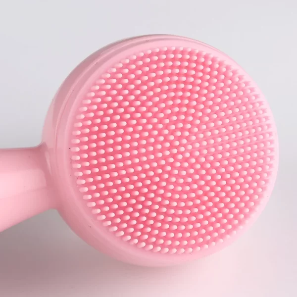 China Factory Cat Paw Shape Silicon Facial Cleanser Abs Plastic Handle Cleaner Facial Cleansing Brush - Image 4