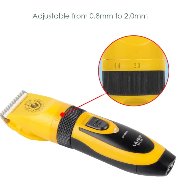 Electrical Cordless Adjustable Pet Hair Clippers - Grooming and Cleaning for Dogs - Image 4