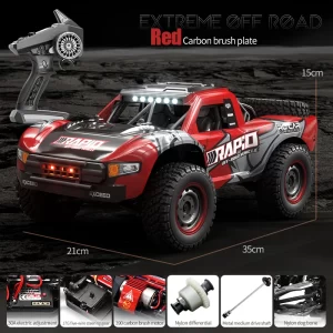 SINQ130 RC Off-Road Car - 4WD Brushless, 70km/h with LED Lights