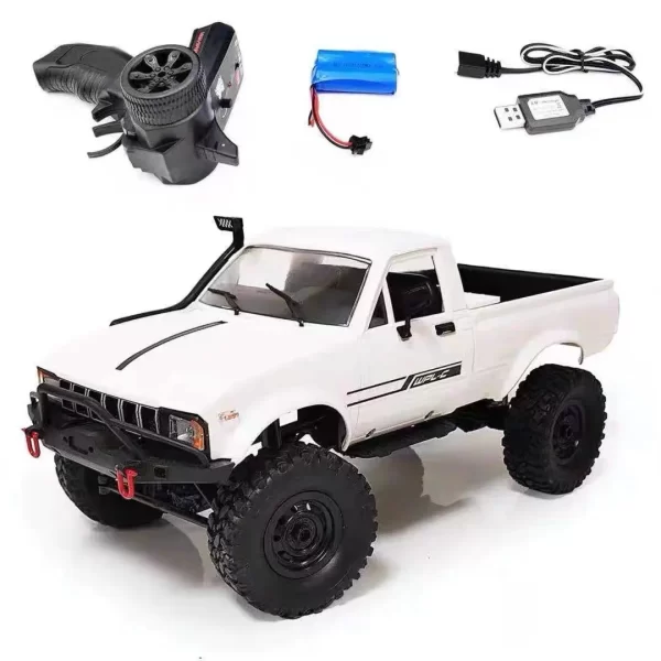 WPL C24 2.4GHz RC Off-Road Crawler Truck with Metal Chassis