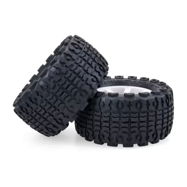 4Pcs 1/10 Short Course Truck Tires – 12mm Hex, 110mm for Wltoys, Slash, HPI, VKAR - Image 5