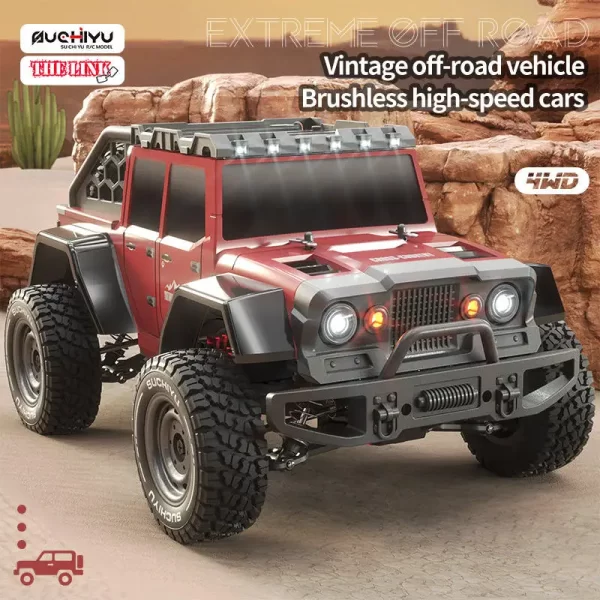 SIN-16104 PRO RC Truck - 4WD Brushless 70km/h Off-Road Crawler - Image 2