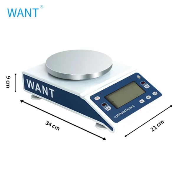 WT-GM Digital Scale - 1000g/2000g/3000g/4000g/5000g, High-Accuracy 0.01g Smart Scale