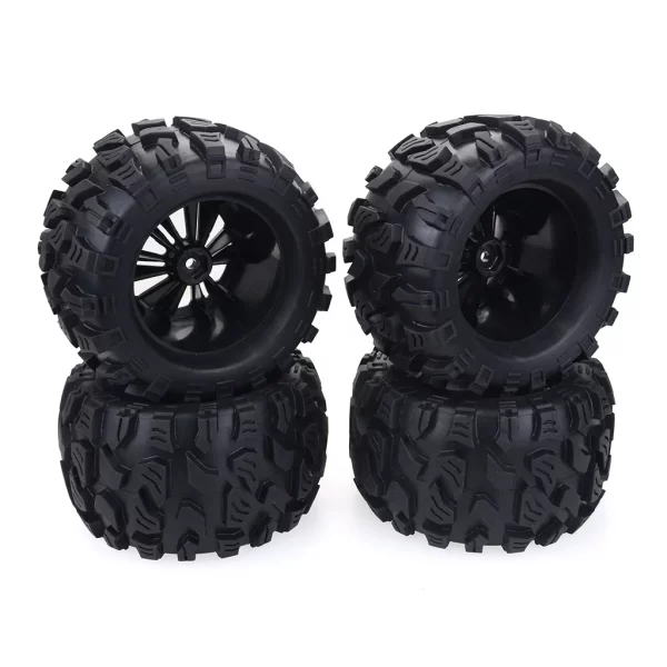 1/10 Scale Monster Truck Tires - 125mm with 12mm Hex (4-Pack) - Image 2