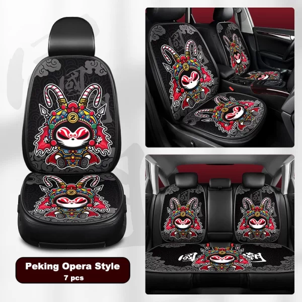 Fast Shipping New China-chic Full Set Four Season Universal Cartoon Car Seat Cover for Sale - Image 2