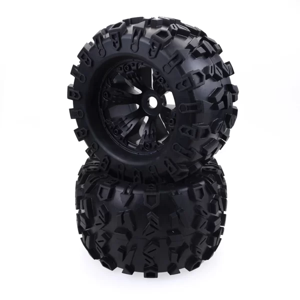 Monster Truck Tires and Wheels for 1/8 RC Cars - 17mm Hex Hub - Image 6