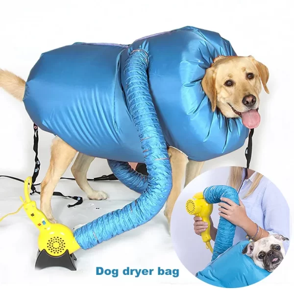 Folding Dog Dry Bag Bath Bathing Tools For Dogs Pet Hair Dryer Blow Bag Cat Drying Bag Pets Cleaning Grooming Accessories - Image 6