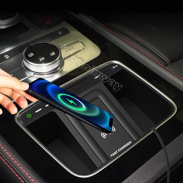 15W Car Wireless Charger Fast Charging Plate Storage Box Phone Holder for Byd Tang 2015-2019 Accessories - Image 6