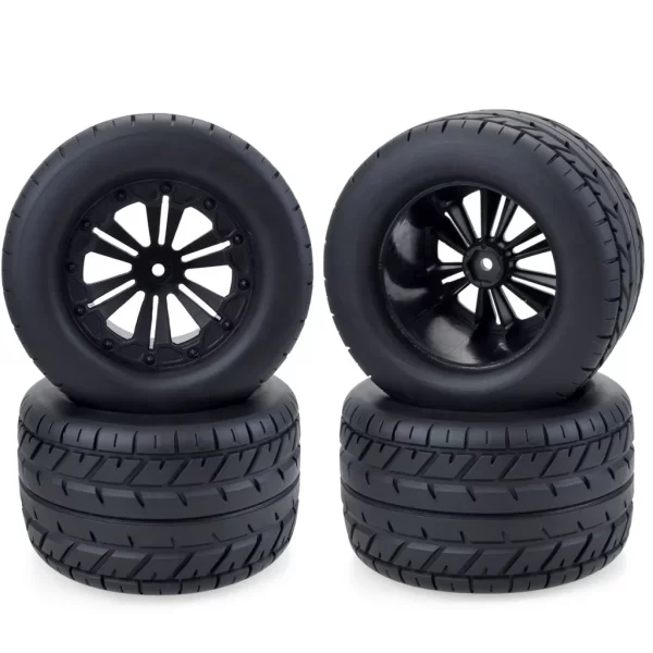 4pcs 115mm Monster Truck Tires & Wheels - 1/10 Scale - Image 6