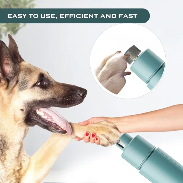 Quiet Electric Paw Trimmer Pet Nail Grinder Dog Clean up Products Manufacturer - Image 4