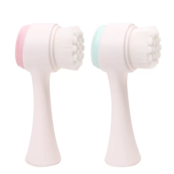 Standing Multi function Double-sided Facial Brush Silicone Face  Scrub Tool Face Cleaning Brush - Image 6