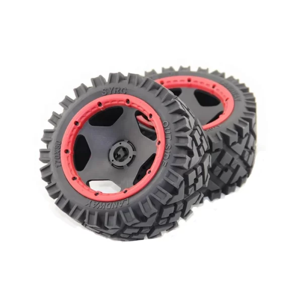 1/5 Scale Baja 5B Off-Road Tires & Wheels (Pair) - Image 2