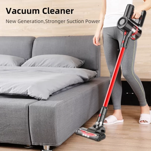 Powerful Portable Cordless Vacuum Cleaner - Dry, Wireless, Multiple Broom Heads - Image 4