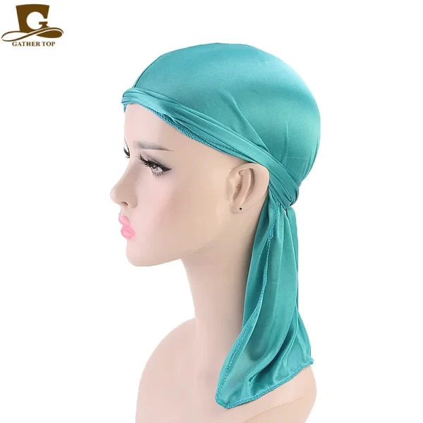 Unisex Velvet Durags Bandana Turban Hat pirate Hats Wigs Doo Durag Biker Headwear Headband Pirate Hat Designer Durags