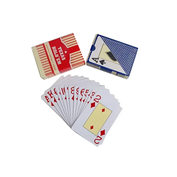 Waterproof Texas Hold'em Gold Playing Cards – Plastic PVC, Durable & Casino-Grade - Image 4