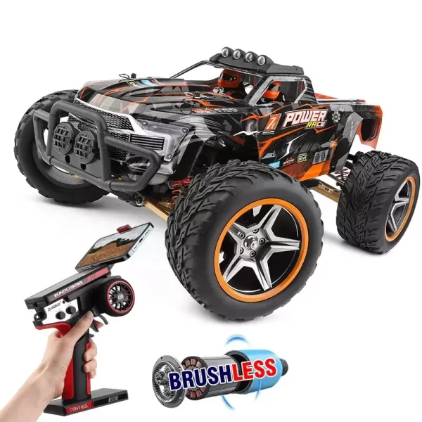 1/10 Scale Brushless RC Truck - 4WD, 55km/h, RTR