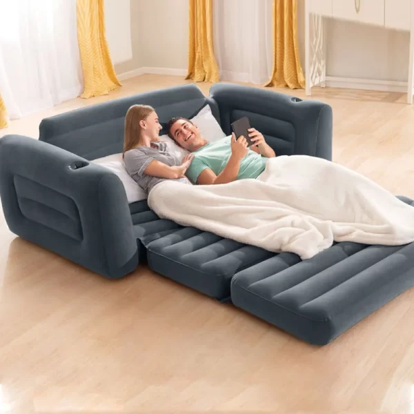 Modern Design Cheap air Inflatable Living Room Furniture Recliner Sleeper Sofas Folding