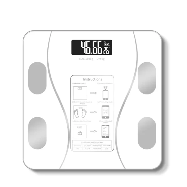 Multifunction Smart Wireless Digital Body Fat Scale with Intelligent Features - Image 2