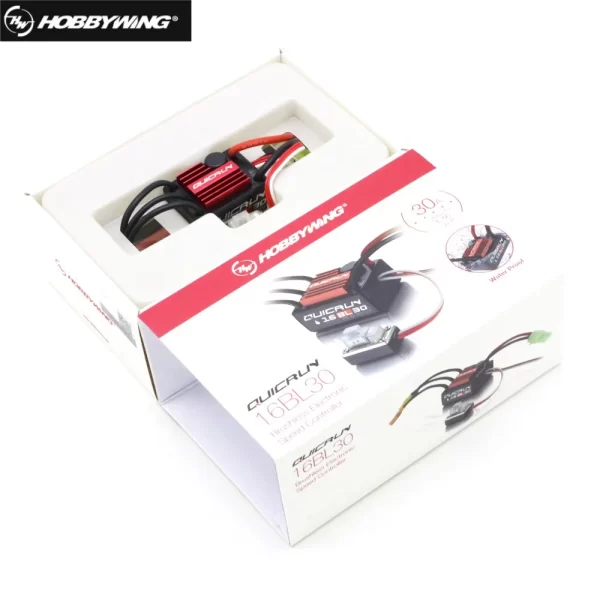 Hobbywing QuicRun 16BL30 - 30A Brushless ESC for 1/16 RC Vehicles - Image 2