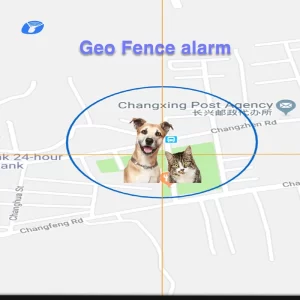 Smart GPS Pet Tracker for Cats and Dogs with 2G/4G Connectivity and Global Locator