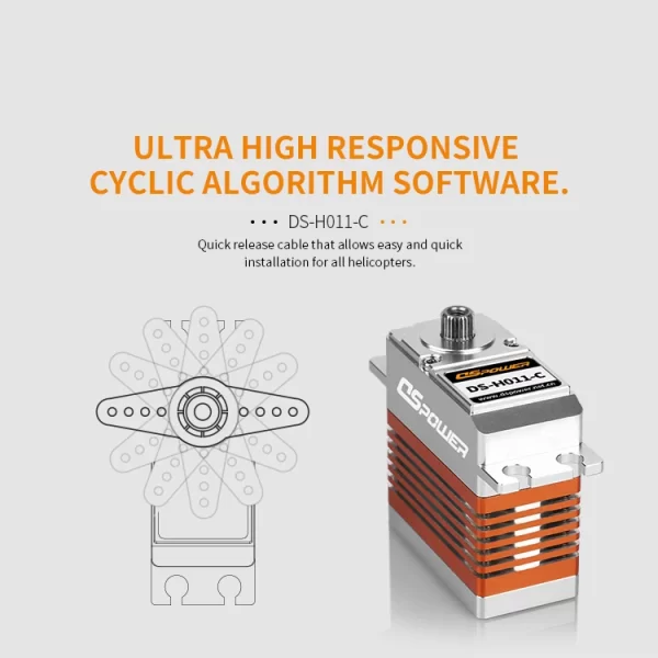 32kg High Torque Digital Servo with Metal Gears & 25T Horn - Image 5