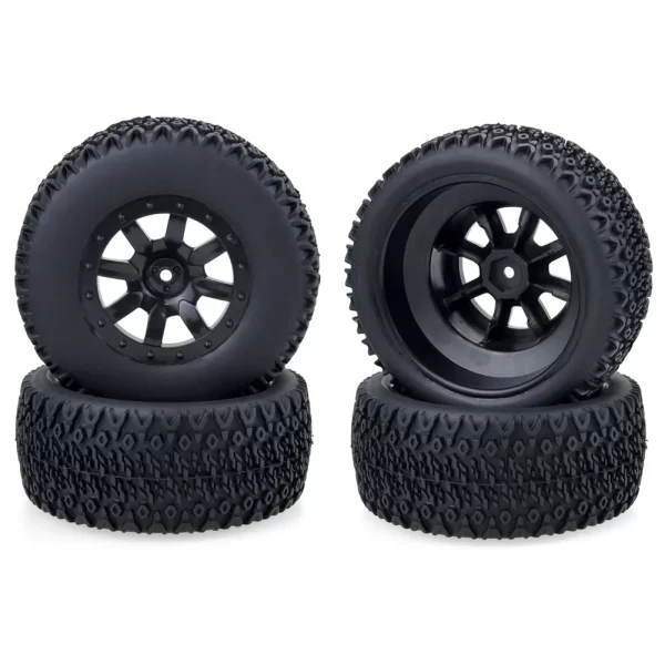 Short Course Truck Tires for 1/10 RC Cars - 12mm Hex Adapter, 110mm Size - Image 6