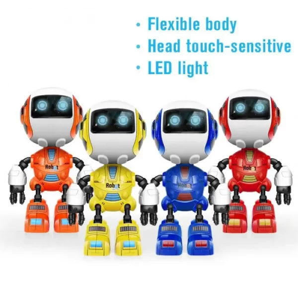 Hoshi Q2 Mini Transforming Robot Toy - Sound, Light, and Touch Sensing - Image 2