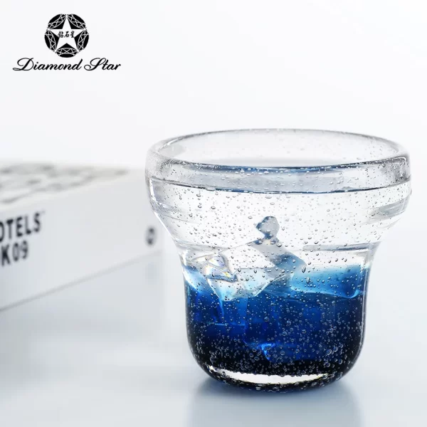 Diamond Star  Basics Stemless Wine Glasses Cute Gift Colored Glass Cup Creative Glass Cup