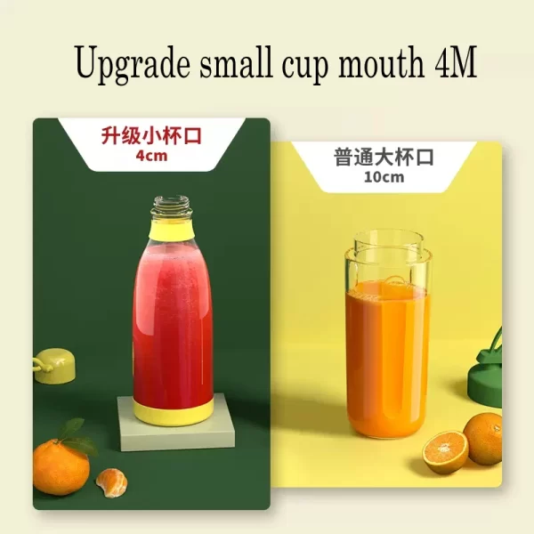 USB Rechargeable Portable Blender – Detachable Cup, Fast Mini Smoothie & Juice Mixer - Image 5