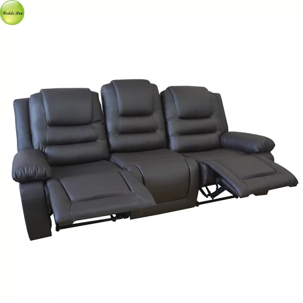 Luxury Low Seat Hot Sale Comfortable Electric Leather Recliner Chair - Image 3