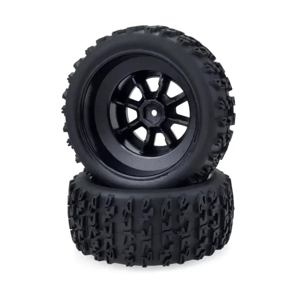 Short Course Truck Tires for 1/10 RC Cars - 12mm Hex Adapter, 110mm Size - Image 4