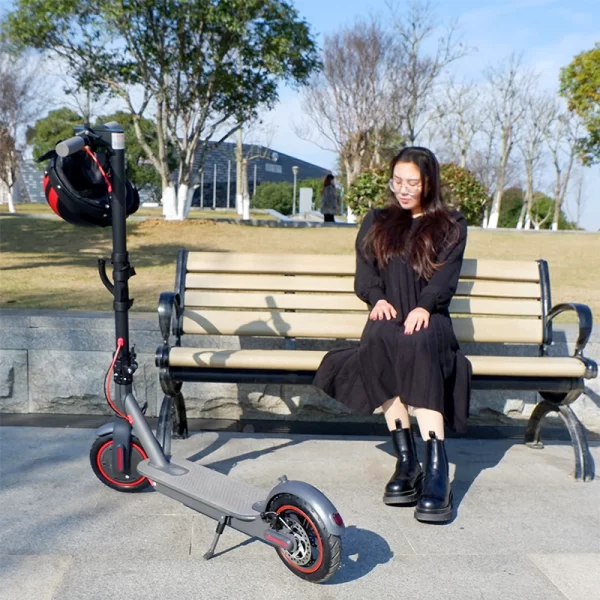 AOVO M365 Electric Scooter – 350W, 25KM/H, 40KM Range, Foldable, Bluetooth App - Image 2