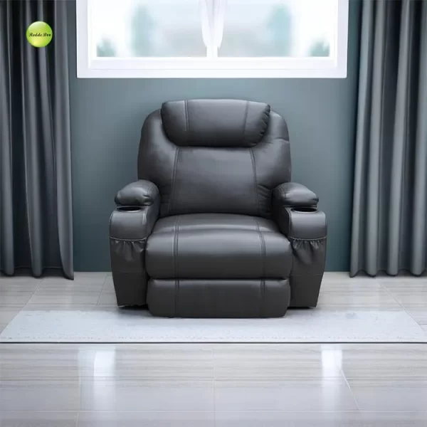 Modern High End Luxury Living Room Furniture 3+2+1 Seat Manual Electric Leather Recliner Sofa Chair Leisure Lazy Sofa Set - Image 2