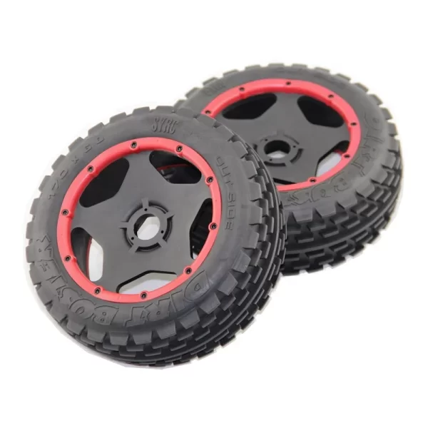 1/5 Dirt Buster Front Tires with Wheel Hubs – 2pcs for HPI, SY, KM, Rovan RC Baja 5B SS - Image 3