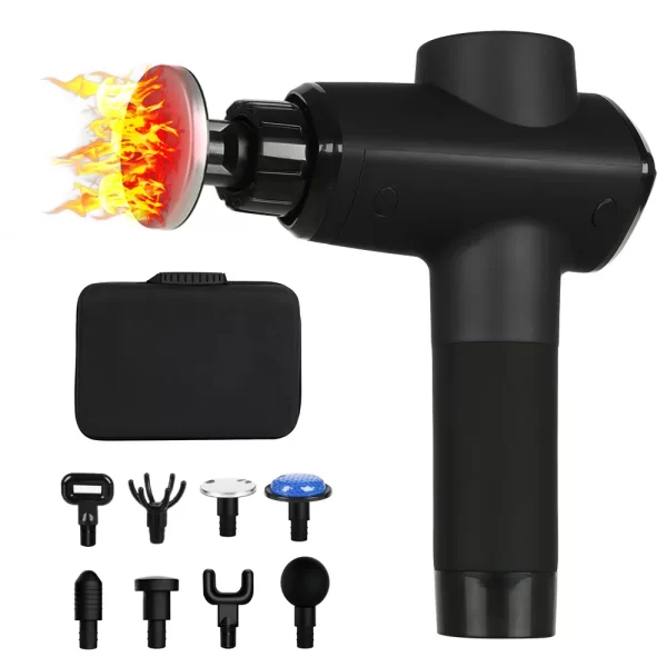 Wireless Deep Tissue Massage Gun – 20-Speed, Hot & Cold Therapy, Handheld Percussion - Image 5