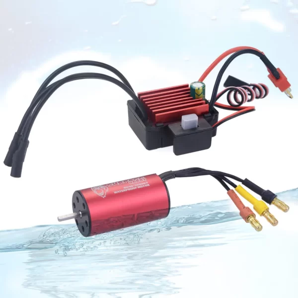 SURPASS HOBBY 2040 3900KV Brushless Motor/35A ESC/Servo Combo - Image 2