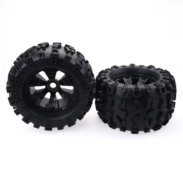 Monster Truck Tires and Wheels for 1/8 RC Cars - 17mm Hex Hub - Image 4