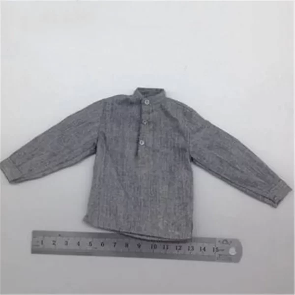 1/6 Scale Gray Shirt Model Male Soldier Clothes Doll Toy Accessory for 12'' Action Figure