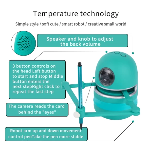 Interactive Drawing Robot for Kids - Educational STEM Toy - Image 3