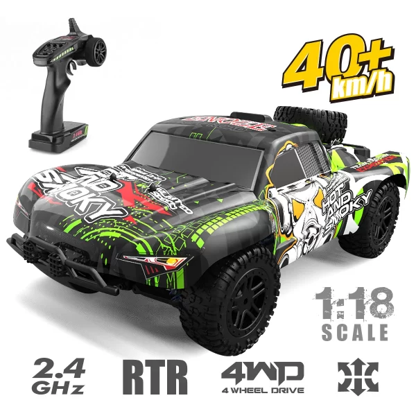 ENOZE 9301E 1:18 4WD RC Monster Truck - 40km/h High-Speed Off-Road Vehicle - Image 3