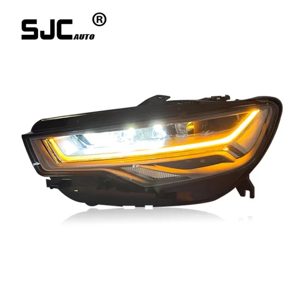 SJC Auto LED Headlight for Audi A6 C7 12-15 LED Front Light Car Lighting Systems Full LED Upgrade Headlamp Daytime Running Lamps - Image 6