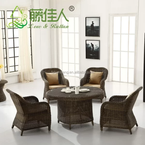 New Design Luxury Garden Patio Wicker Rattan Outdoor Furniture - Image 3