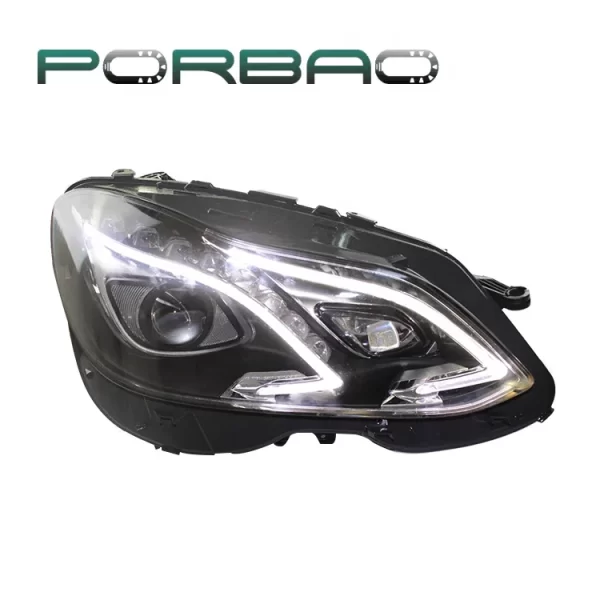 PORBAO New Style Auto Parts Led Front Headlight for W212 14-16 Year